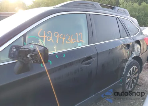 2015 Subaru Outback 3.6R Limited z USA, uszkodzony, nr VIN 4S4BSELC8F3239398